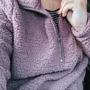 Abercrombie & Fitch Sherpa jacket